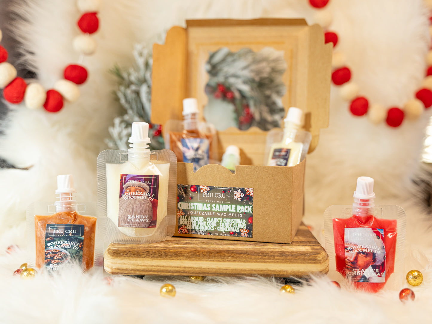 Christmas Sample Wax Box