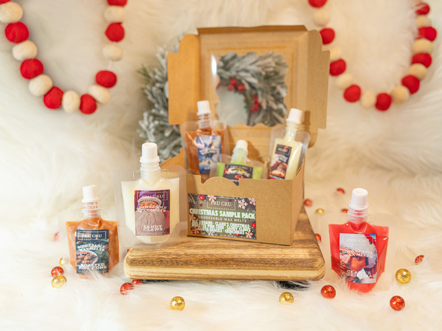 Christmas Sample Wax Box